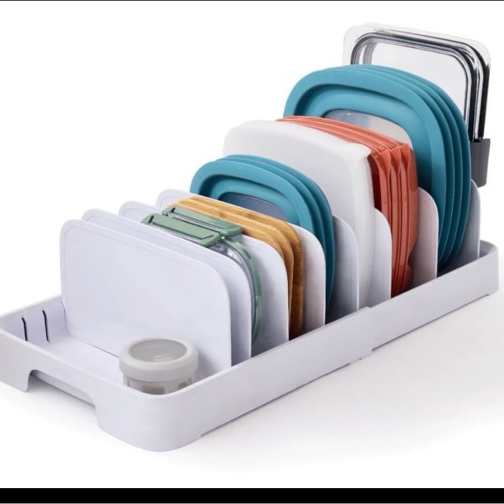 YouCopia Expandable Kitchen Lid Organizer